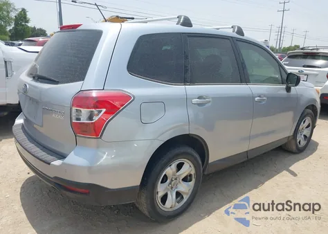 2014 Subaru Forester 2.5I из США, поврежденный, VIN JF2SJAAC5EH477778